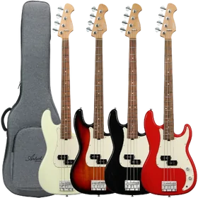 Artist APBDLX Deluxe Bass Guitar & Padded Bag