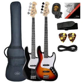 Artist AJB Bass Guitar w/ Accessories