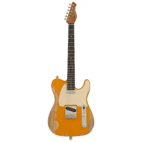 Artist AT53V2 Mustard Aged Electric Guitar w/ Hot Single Coil Pickups