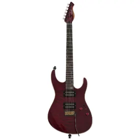 Artist Vireon Ruby Flame Electric Guitar w/ Humbucker Pickups