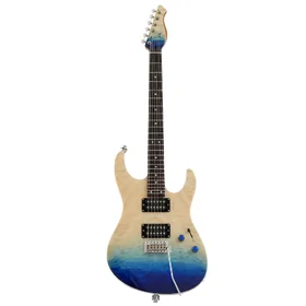 Artist Vireon Beach Flame Electric Guitar w/ Humbucker Pickups