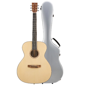 Artist GG1 Left Handed Handbuilt Solid Wood Acoustic Guitar & Hard Case
