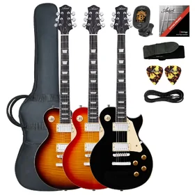 Artist VG10 Electric Guitar w/ Bullbuckers & Accessories