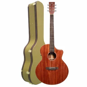 Customer Returned Artist JMH200IR Solid Top Acoustic-Electric w/ Tweed Hard Case