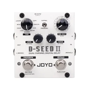 Customer Returned Joyo D-Seed II Dual Channel Digital Delay Guitar Effects Pedal