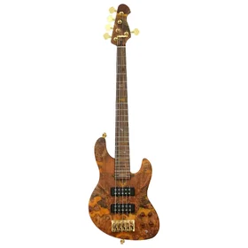 Customer Returned Artist AB5 15th Anniversary Topaz Gold 5 String Active/Passive Bass Guitar