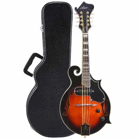 Customer Returned Artist MDF100 Solid Top Sunburst Mandolin w/ Pickup & Hard Case