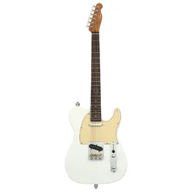 Customer Returned Artist AT53 White Electric Guitar w/ Hand Made Pickups