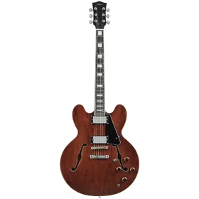 Customer Returned Artist Walnut58DLX Semi-Hollow Electric Guitar w/ Bullbucker Pickups