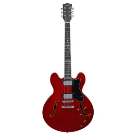 Customer Returned Artist Cherry58 Semi-Hollow Electric Guitar w/ Humbuckers