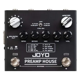 Customer Returned Joyo R15 Revolution Series Preamp House Amp Simulator Guitar Effects Pedal