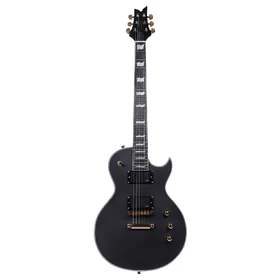 Customer Returned Artist Cimmerian Matte Black Electric Guitar w/ Active Pickups