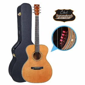 Damaged Artist OMC500SN Solid Wood Acoustic Electric w/ Supernatural Preamp