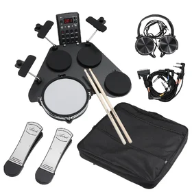 Customer Returned Artist CPD1000 8-Piece Compact Electronic Drumkit & Headphones