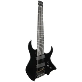 Customer Returned Artist AG78V3 Black Multi-Scale Headless 8 String Electric Guitar