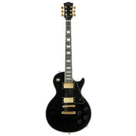 Customer Returned Artist AP97BB Black Electric Guitar w/ Bullbucker Pickups