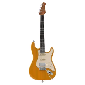 Customer Returned Artist AS68 Transparent Yellow Electric Guitar w/ HSS Pickups