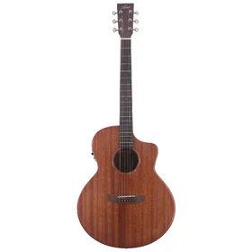Customer Returned Artist JMH200CEQ Solid Mahogany Top Acoustic Electric Guitar