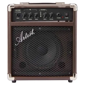Customer Returned Artist AC20 20 Watts Tilt Back Acoustic Guitar Amp w/ Chorus