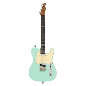 Customer Returned Artist AT53 Vintage Green Electric Guitar w/ Hand Made Pickups