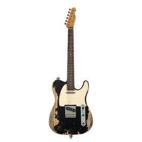 Customer Returned Artist AT53 Black Aged Electric Guitar w/ Hand Made Pickups