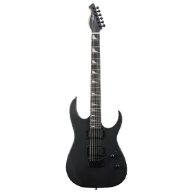 Customer Returned Artist SS91 Matte Black Electric Guitar w/ Bullbucker Pickups