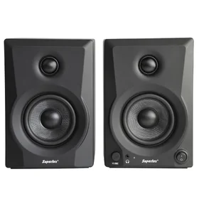 Customer Returned Superlux BES3.5 3.5-Inch 2-Way 50 Watt Active Studio Monitors