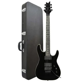 Customer Returned Artist GnosisFRII Black Gloss Electric Guitar & Black Case