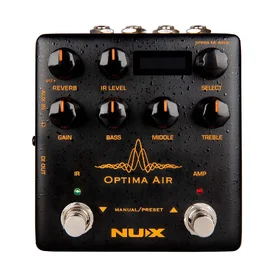 Customer Returned NUX NAI5 Optima Air Acoustic Guitar Preamp/DI Box w/ Impulse Response