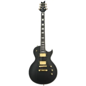 Customer Returned Customer Returned Artist AP6G Cimmerian II Matte Black Electric Guitar w/ Active Pickups