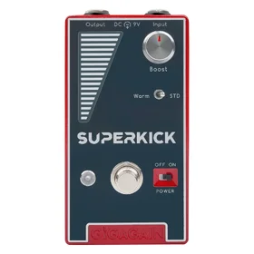Customer Returned Gigagain GP01 Superkick Transparent Boost Guitar Effects Pedal