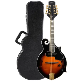 Customer Returned Artist MDF200EQ Solid Top Sunburst Mandolin w/ Pickup & Black Hard Case