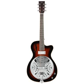 Customer Returned Artist RS10EQ Sunburst Resonator Guitar w/ Pickup