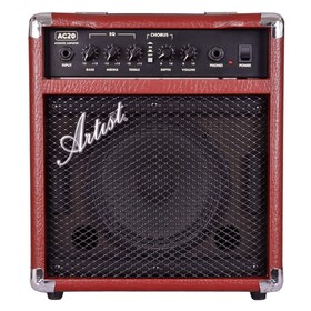 Customer Returned Artist AC20 20 Watts Tilt Back Acoustic Guitar Amplifier with Chorus