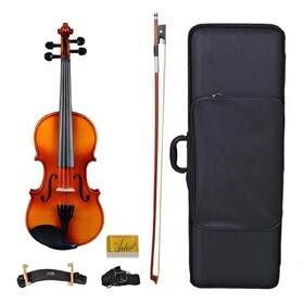 Customer Returned Artist SVN116 Solid Wood Student Violin Package 1/16 Size