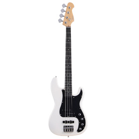 Factory 2nd Artist Vintage-Hybrid White Active/Passive Bass Guitar
