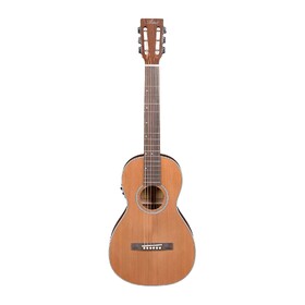 Factory 2nd Artist OS60EQ O Sized Parlour Acoustic Electric Guitar with Solid Top