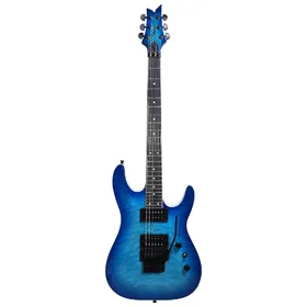 Factory 2nd Artist Gnosis6FR Blue Cloud Electric Guitar & Floyd Rose