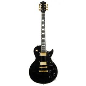 Factory 2nd Artist AP97BB Black Electric Guitar w/ Bullbucker Pickups
