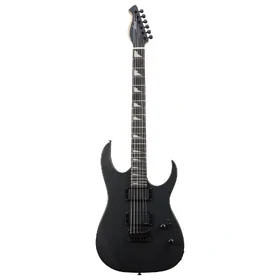 Factory 2nd Artist SS91 Matte Black Electric Guitar w/ Bullbucker Pickups