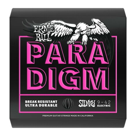 ernie ball strings slinky paradigm guitar electric super